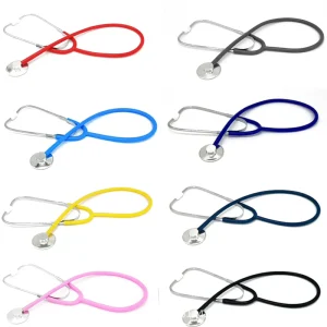 Single Head Single Sided Stethoscope for Chinese Medicine Emergency Use Available Multiple Colors
