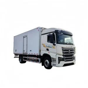 Sinotruk HowO Van Refrigerated Truck 7 meter Box Euro 5 Manual New Ice Cream Medicine Seafood Freezing Truck