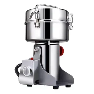 Small Base Movable Household Grinding Machine Stainless Steel Electric Chinese Medicine Seasoning Grinding Machine