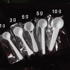 Small Mini Plastic Protein Milk Coffee Washing Powder Coffee Scoop Milk Powder Spoon Chinese Medicine Powder Quantitative Spoon
