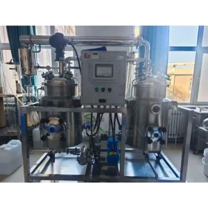 Small Scale Ethanol Solvent Extraction Herbal Essential Oil Extraction Concentrator Plant