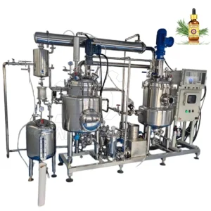 Small Stainless Steel Herbal Chinese Medicine Leaves Flower Ethanol Solvent Extractor and Concentrator Plant