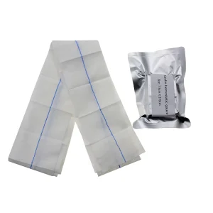 Soft Flexible Chitosan Hemostatic Gauze Sterile Disposable Dressing for Emergency Skin Wound Hemostasis