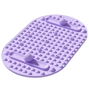 Soft Silicone Foot-sole Stepping Acupressure Mat Weight Loss Super-slow Jogging Meridian Circulation Massage Model