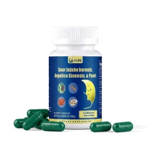Natural Supplements Spine Date Seed Angelica Pearl Capsules Restful Sleep Formula
