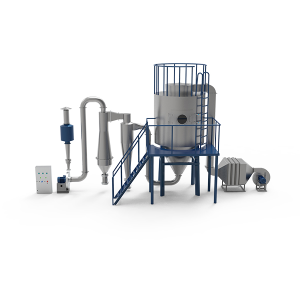 Spray Dryer for Chinese Traditional Medicine Extract for Generating Powder and Granular Solid Products From Solution