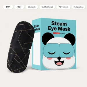 Steam Eye Mask 10Pcs Self Heating Natural Herbal Moisturizing Nourishing Relaxation Care External Use OEM Private Label Hot