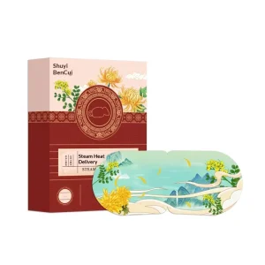 Steam Hot Eye Mask Manufacturer Lutein Chrysanthemum Cassia Seed Powder Pack Herbal Eye Care Patch Hongyi Patches