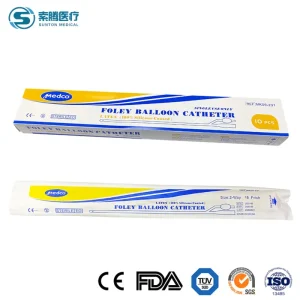 Sterile Disposable Children Latex Foley Suction Pediatric Silicone Urinary Catheter