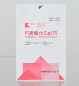 Sterile Soluble Hemostatic Dressing for Medical Institutions