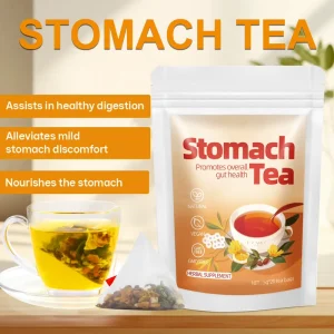 Stomach Nourishing Chinese Health Tea Natural Flavored Herbal Blend for Digestive Comfort & Wellness 100g Bulk