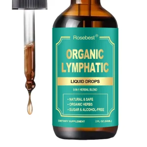 Sugar Free Natural Flavor Vegan 8 In 1 Herbal Extract Blend Support Lymphatic Drainage Liquid Drops Supplement