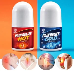 Support Customize Fast Acting Herbal Extract 40ml Pain Relief Cream Roll On For Deep Bone Joint Care