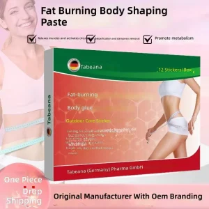 TAB-01 Slimming & Fat-Burning Honey-Based Patch with Poria Lotus Leaf & Rose for Belly Care 12x12cm