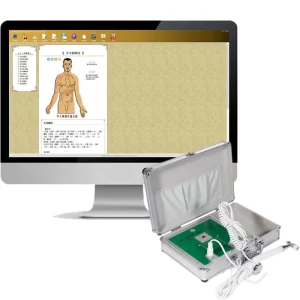 TCM Meridian & Body Health Machine Updated 5 Minute Pulse Acupoint Joint Health with 8 Reports