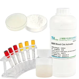 TENGHU Coagulant 2 ml CAT Serum Clot Activator Blood Test Tube with Clot Activator Agent