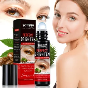 TONFLY Cross Border New Arrival In Stock 3D Rotating Bead Massage Eye Oil Moisturizing Nourishing Essential Oil 10ml Model F830