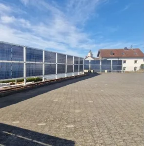 TUV Certified Reliable High Quality Hot Dip Galvanized Solar Panel Ground Vertical Mounting System for Fence 56M S Wind Load