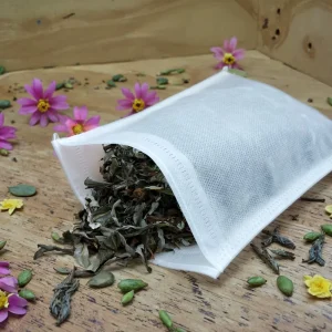 Tea Coffee Filter Bags Folded Non woven Fabric Bags Tea Infusing Ropes Flavored Tea Chinese Herbal Medicine Filter Bag 10*15cm