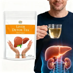 Thé Chinois Anti-toxique Mélangé De Nettoyage De Foie a Base De Plantes Infusion De Nettoyage Du Foie