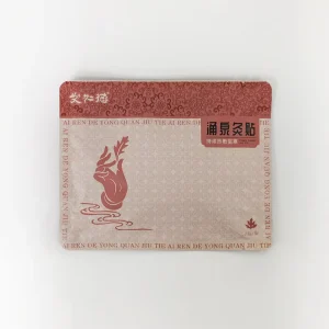 The Yong Quan Moxibustion Patch with Chinese Herbal Ingredients Is Used to Keep Warm and Relieve Feet