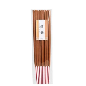 Thick 48cm Handmade Bamboo Stick Incense Tribute Grade Sandalwood Agarwood for Home Use Wealth Deity Ceremonies Bagged Packaging