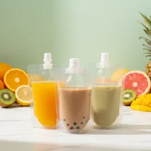 Thickened Nylon Transparent Spout Bag High temperature Resistant Suitable Soy Milk Sauce Traditional Chinese Medicine Bag