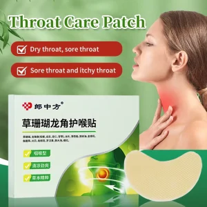 Throat Pain Patches Protect the Throat and Relieve Pain with Natural Herbs That Relieve Discomfort in the Throat
