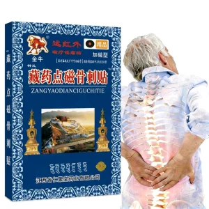 Tibetan Magnetic Bone Spur Far Infrared Enhanced Patch Premium Triple Action Deep Neck Lumbar Shoulder Knee Soothing OEM ODM