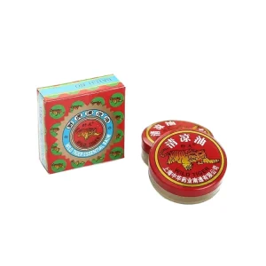 Tiger Balm 10g Chinese Medicinal Body Plaster for Toothache Stomachache Lumbago Muscle Ache Cold Dizziness