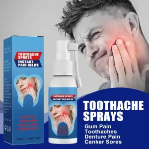Toothache Water for Gum Swelling and Pain Tooth Decay Tooth Fire Caries Toothache Spray