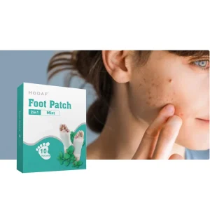 Toxins Detoxification Wood Vinegar Detox Foot Patch Bamboo Foot Detox Patch Bamboo