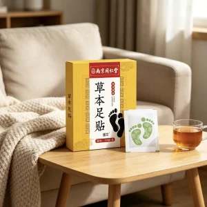 Traditional Chinese Herbal Foot Detox Pads Mugwort Foot Stickers Body Purifying Sleep Improving Patches