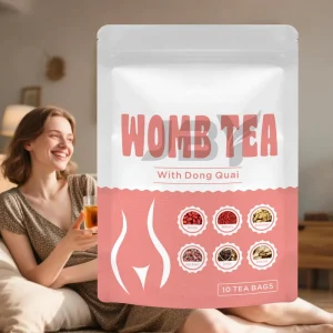 Traditional Chinese Herbal Formula Supporting Female Vitality Womb Warming Tea