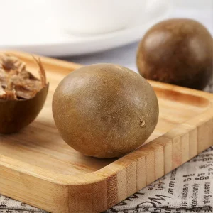 Traditional Chinese Herbal Fruit Flavor Tea Momordica Grosvenorii Mangosteen Big Size Luo Han Guo Monk Fruit Tea