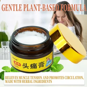 Traditional Chinese Herbal Ointment 30g External Use Headache Relief Cream Factory Direct Supply