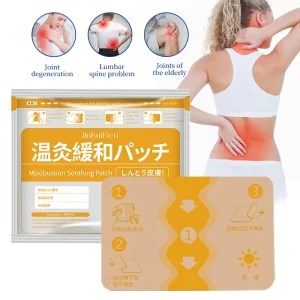 Traditional Chinese Herbal Pain Patch with Soothing Cold & Hot Compression for Knee Pain