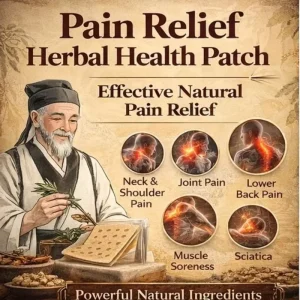 Traditional Chinese Herbal Pain Relief Patch for Back Neck Shoulder Knee Joint Muscle Warm Plaster Body Care