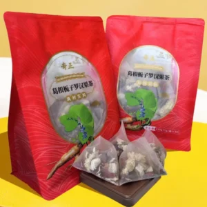 Traditional Chinese Herbal Tea Pueraria & Monk Fruit for Wellness