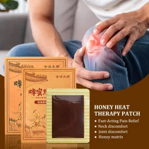 Traditional Chinese Honey Steamed Moxibustion Patches Fast Acting Pain Relief Heat Plaster