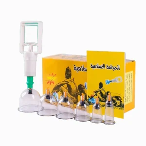 6 Cup Cupping Set for Traditional Chinese Medicine Cupping Therapy Relieves Wind and Cold Suitable for Various Parts of the Body