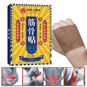 Traditional Chinese Medicine Health Care Body Paster OEM Red Chili Pain Relief Ointment Natural Chinese Plaster
