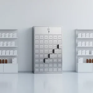 Traditional Chinese Medicine Hospital Use Commercial Stainless Steel Durable Eco Friendly Minimalist Design Multi Drawer Cabinet