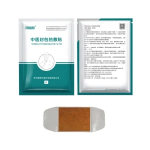 Traditional Chinese Medicine Hot Compress Patch with Warm Herbal Pack for Joint Swelling and Muscle Pain Relief
