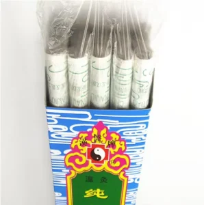 Traditional Chinese Medicine Natural Wormwood Moxibustion Warming Blood Activating Blood Stasis Acupoint Massage Moxa Roll