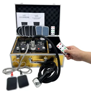 Traditional Chinese Medicine Therapy Cupping Microelectricity Massage Meridian Point Whole Body