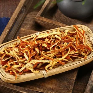 Traditional Chinese Raw Material Old Aged Citrus Peel Xinhui Origin Dried Tangerine Peel 1kg with Hot Water