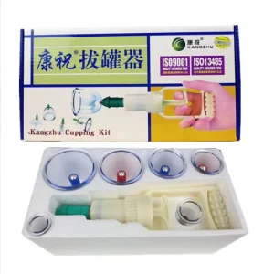 Traditional Chinese Therapy Cupping 6 Cans Vacuum Cupping Body Massage Relaxation