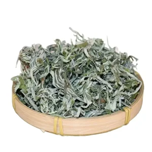 Traditional Dried Raw Mugwort Herb Ancient Healing Plant Freezing Process Green 1kg for Body Meridian