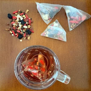 Traditional Ginseng Five Treasure Tea with Polygonatum & Goji